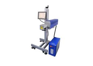 Wholesale Mini 30 Watt Co2 Laser Marking Machine Blue Color For Leather Industry from china suppliers