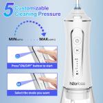 5 Hours Charging Time Portable Water Flosser Teeth Cleaning Mini Travel IPX7
