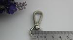 Bag accessories promotional item stock hanging gunmetal color 13 mm snap hook
