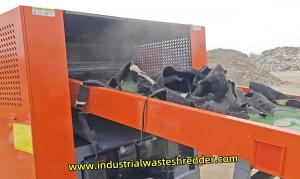 Wholesale Car Interior Waste Grinder Fabric Carpet Roof Leather Crusher Customized Capacity And Discharge Size from china suppliers