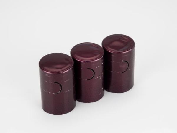 Printed PVC bottle foil capsules Custom Champagne bottle capsules red wine