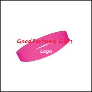Wholesale Promotional printed logo Customed Silicon Wristband from china suppliers