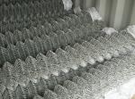 Hot Dipped Galvanized Link Chain Fence Low Carbon Steel Wire With High Secure