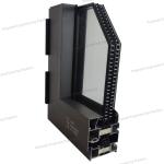 GF25 Strip Inserted Aluminum System Windows Nylon PA66 Windproof Heat Insulation