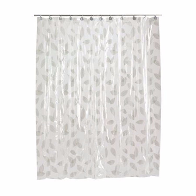 Eco Friendly PEVA Shower Curtain , Water Resistant Fabric Shower Curtain