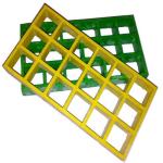 50.7x50.7mm Pure Resin Frp Industrial Steel Grating