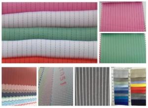 Wholesale Anti Static ESD Fabric Twill 98 Polyester 2% Conductive Fiber For Work Wear from china suppliers