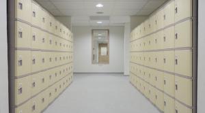 Wholesale Anti Corrosion ABS Swimming Pool Lockers Green /4 layer /green door from china suppliers