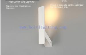 Wholesale Aluminum Acrylic 5w Hotel Room Wall Light / Indoor Wall Lamp Fixtures For Home from china suppliers