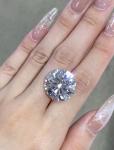 Lab Made Diamonds IGI Certifed CVD Synthetic Diamonds Ring Earrings Necklace