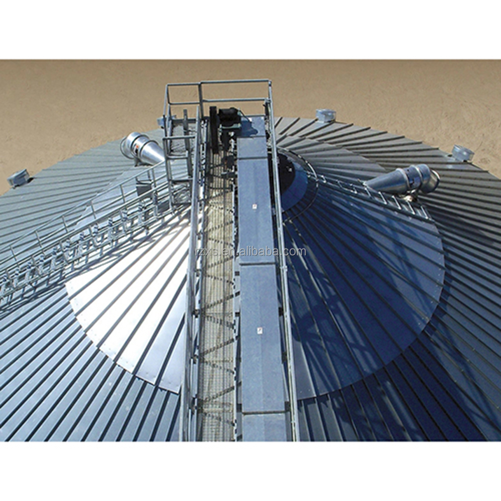 High Capacity Stainless Steel Maize Corn Storage Silo for Paddy/Corn in Uganda Market