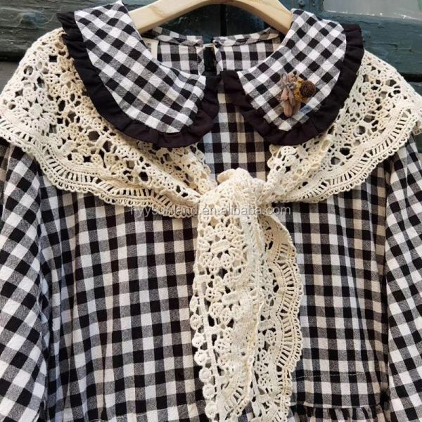 Y-Z Cotton and Linen Flower Lace Hollowed Triangle Embroidery Knitting Elegant Womens Scarf Shawl