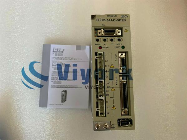 Yaskawa SGDM-04AC-SD2BM Industrial Servo Drive 50 / 60HZ 200 - 230VAC INPUT 3
