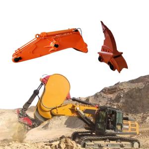 Wholesale 30-55ton Excavator Heavy Duty Equipment Long Reach Arm Excavator Boom Rock Boom Excavator Ripper from china suppliers