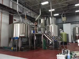 Wholesale Four Vessel Craft Beer Brewing Equipment Stainless Steel Steam Heating from china suppliers