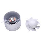 100mm125mm Bathroom Extractor AC Wall Fan Aixal Fan Dual Ball Bearing Air