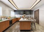 Luxurious Elegant Modern Stainless Steel Kitchen Cupboards Chinese Dark Wood