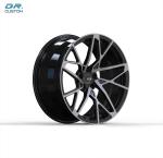 OEM 1 piece Racing Forged Wheels Gloss Black 5x108 17 Inch Rims