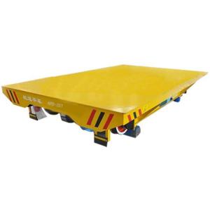 China Steel Railless Electric Transfer Cart With Modular Design on sale