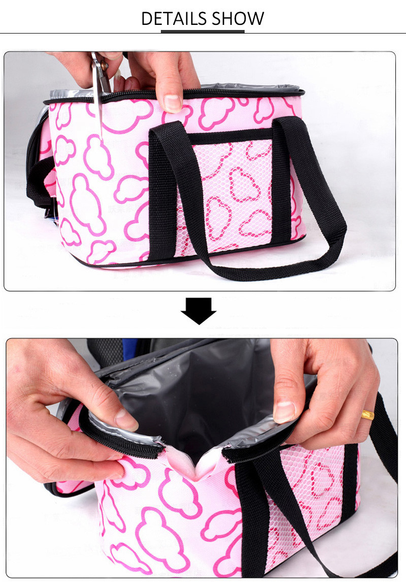 Polyester Waterproof Travel Tote Thermal Insulated Beach Bag