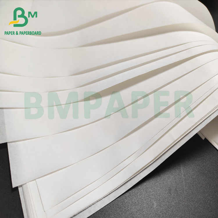 Glassine Wrapping Paper Rolls For Fruit And Vegetable Acid Free White Translucent