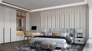 Wholesale Modern Minimalist Stainless Steel Wardrobe With Suspended Desk from china suppliers
