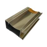 6063 OEM Customized 6m Machined Golden Polished Aluminium Profiles for Building