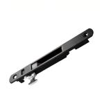 Black Aluminium Sliding Window Lock Zinc Alloy Material Double Side ODM