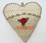 Handmade Craft Stiffened Cotton Crochet Home Decorative Candy Basket Baby Photo