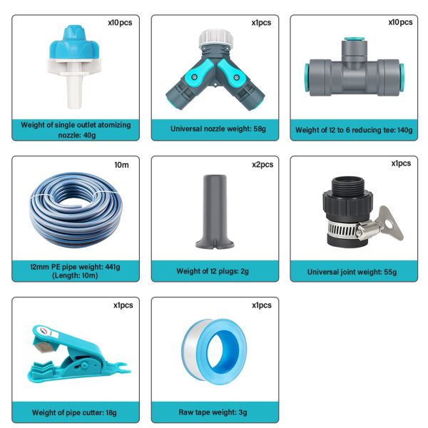 Smart Micro Spray Irrigation System - Efficient Water-Saving Automatic Drip Irrigation Kit with Easy DIY Installation for Versatile Applications