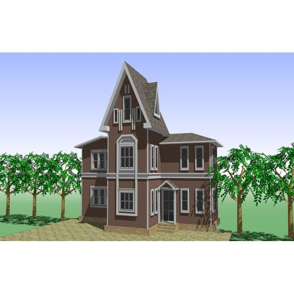 Coffee Elegant WPC House Construction Brushed with Wood Plastic Composite