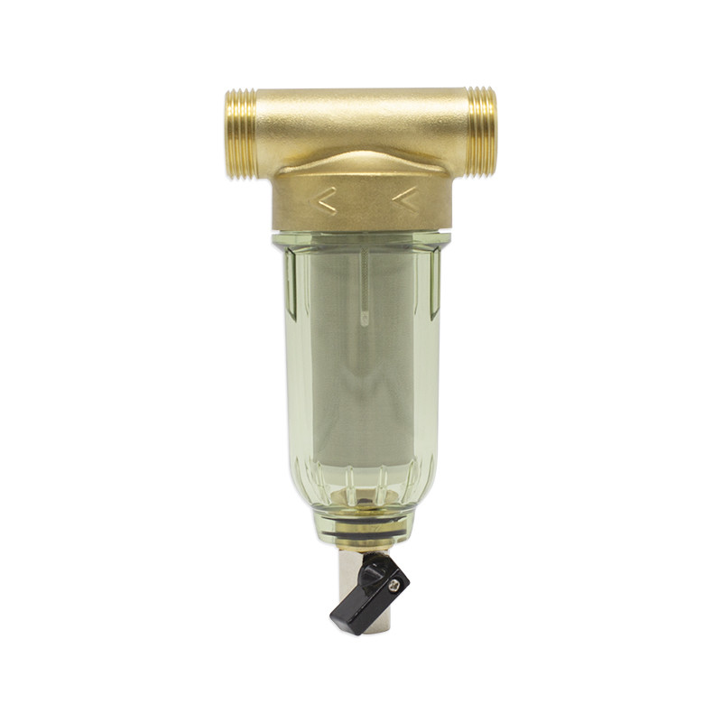 NSF Reusable Whole House Pre Water Softener Filter Automatic Spin Down Sediment