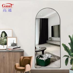 Wholesale Modern Stylish Bathroom Decor Metal Hair Salon Mirrors Glass Luxury Big Light Mirror from china suppliers