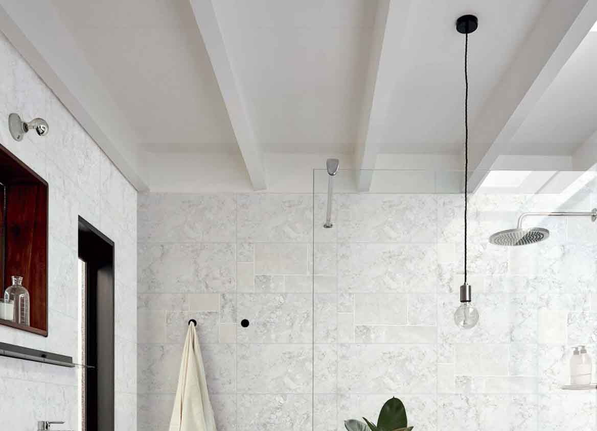 Berich 300x600 Mm Size Indoor Porcelain Tiles Light Grey Color Heat Insulation