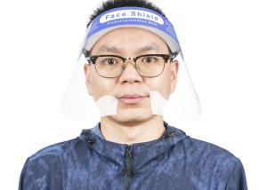 Wholesale Protective Safety Face Shield Visor Full Face Shield Anti Saliva , Anti Spitting Face Shied from china suppliers