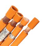2 Cores Safety Orange Copper Insulated EV Cable for Electric Vehicle Car 110V