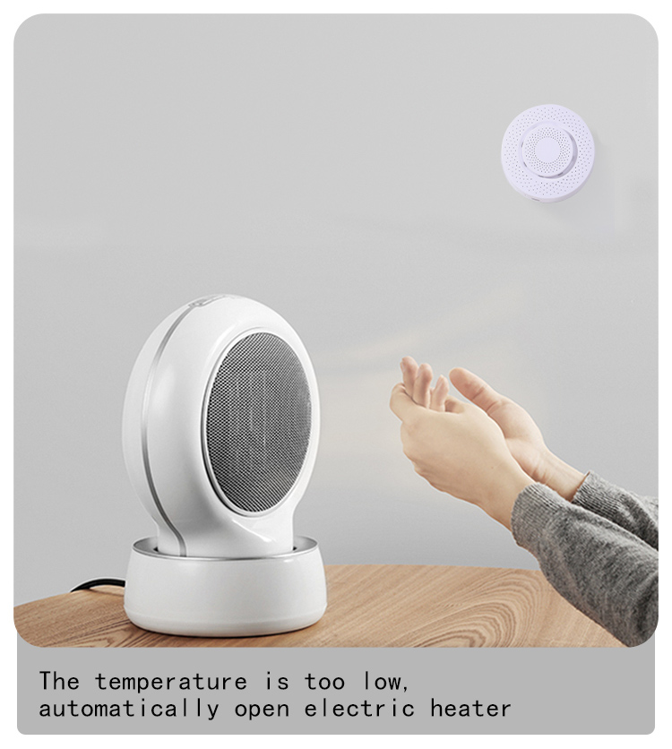 5V 1A Tuya Co2 Sensor Smart Alarm Sensor Temperature Humidity