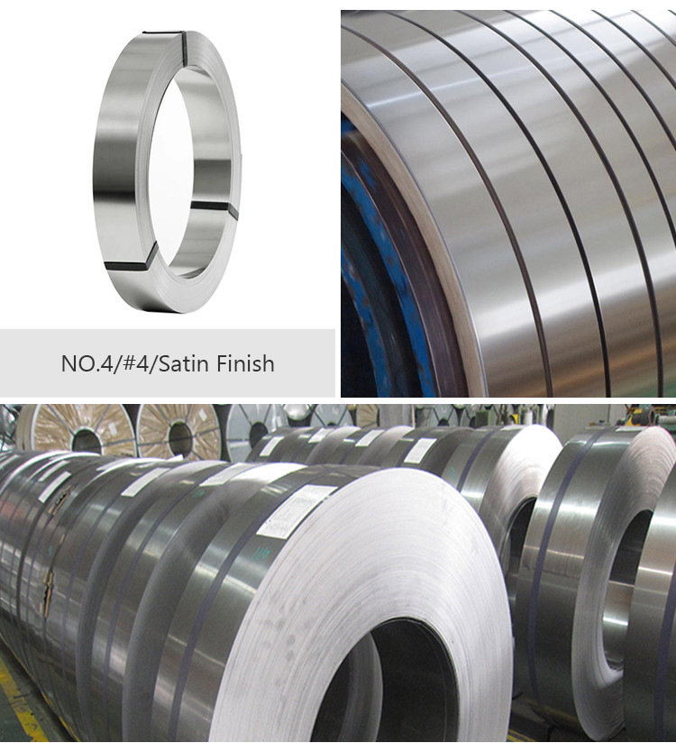 2B BA J3 SS 201 Stainless Steel Strip 3mm For Bathroom Decoration