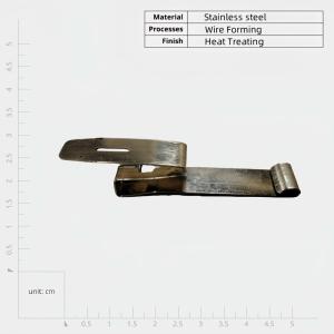 Wholesale Copper Brass Stainles Steel Small Metal Flat Spring Clips Customized Precision Sheet Metal from china suppliers
