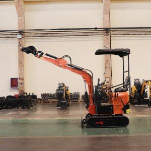 Wholesale 8.2kw Home Mini Hydraulic Excavator With Telescopic Track Frame Rubber Track from china suppliers