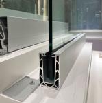 Aluminum Hardware Railing Glass Clamp Balcony Balustrade LED Glass Railing Price