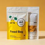 Ziplock Mylar Food Storage Bags Reusable Airtight Pouches For Baked Goods