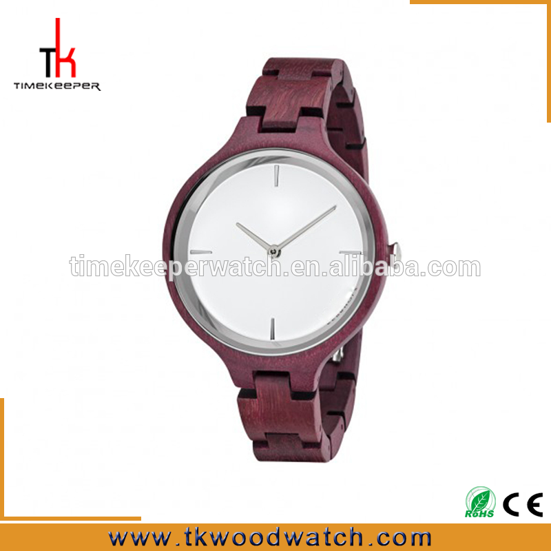China factory Best price wood watch Quartz wooden womens watches