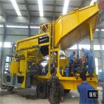 alluvial gold panning machine mobile gold mining equipment gold trommel mining