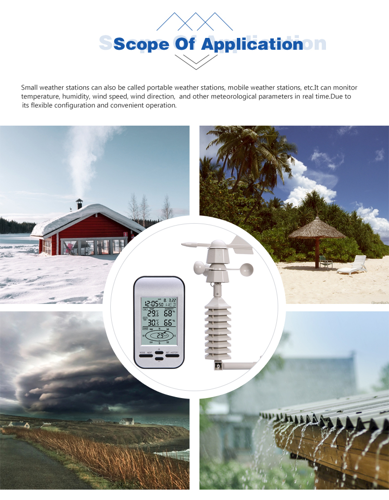 Outdoor Sensor Weather Station Temperature Pressure Humidity And More For Professional