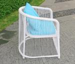Leisure Aluminium Outdoor Garden wicker chair PE Rattan chair patio Backyard