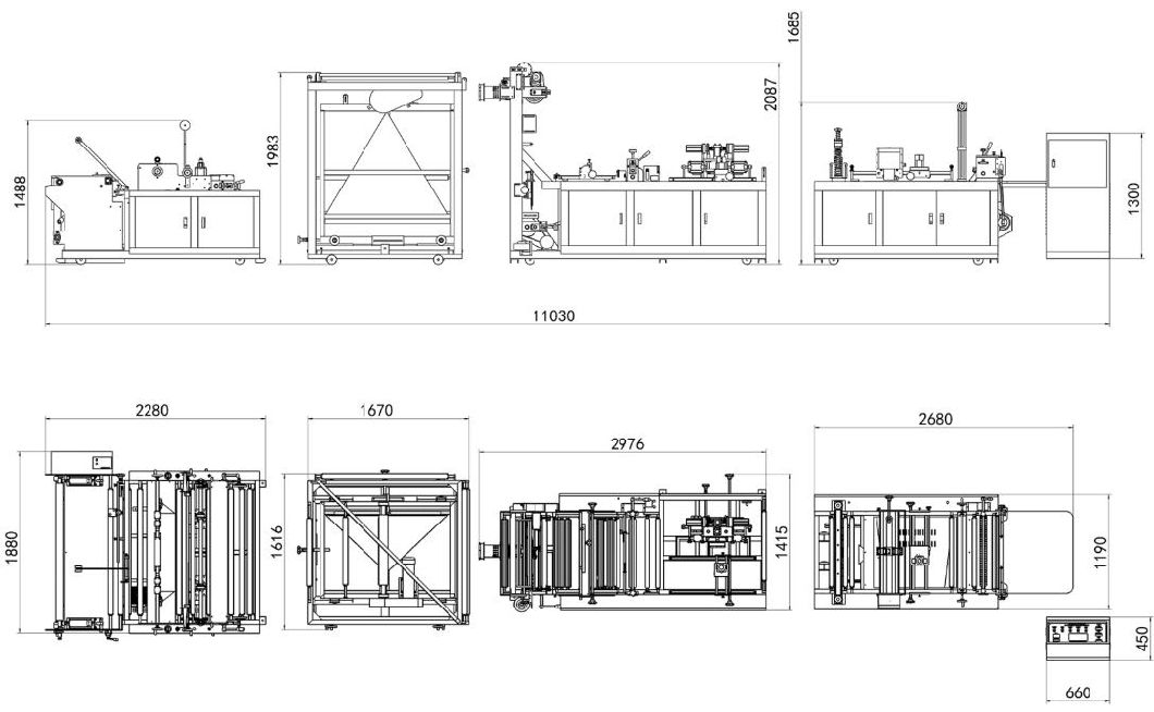 Full Automatic High Speed Plastic Shopping Bag T Shirt Plastic Bag Making Machine Nylon Polypropylene Polythene Roll Garbage Bag HDPE Plastic Bag Making Machine