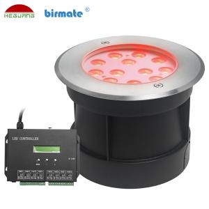 Wholesale PAR56 Pool SMD3535 RGB LED Ground Lights 12W VDE Wire from china suppliers