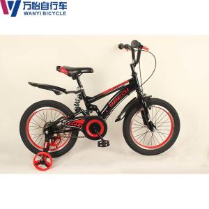 Wholesale Kids Bicycle 16 Inch Boys Bike Mountain Bike 4 Wheel Aluminium Alloy Customized from china suppliers