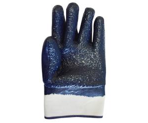 Wholesale Black Fully Coated Nitrile Gloves Nitrile Grip Gloves Jersey Liner from china suppliers